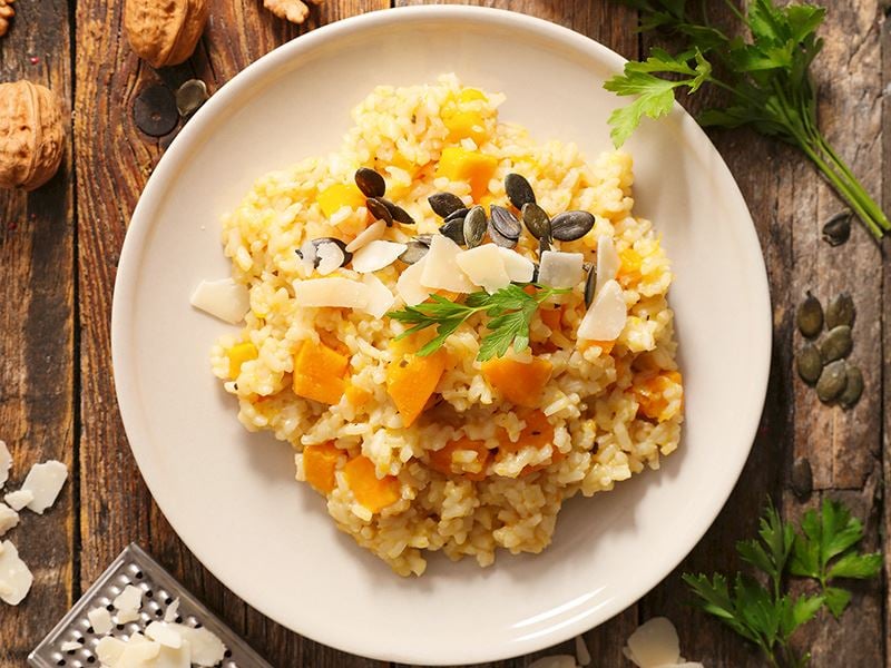 Bal Kabaklı Risotto