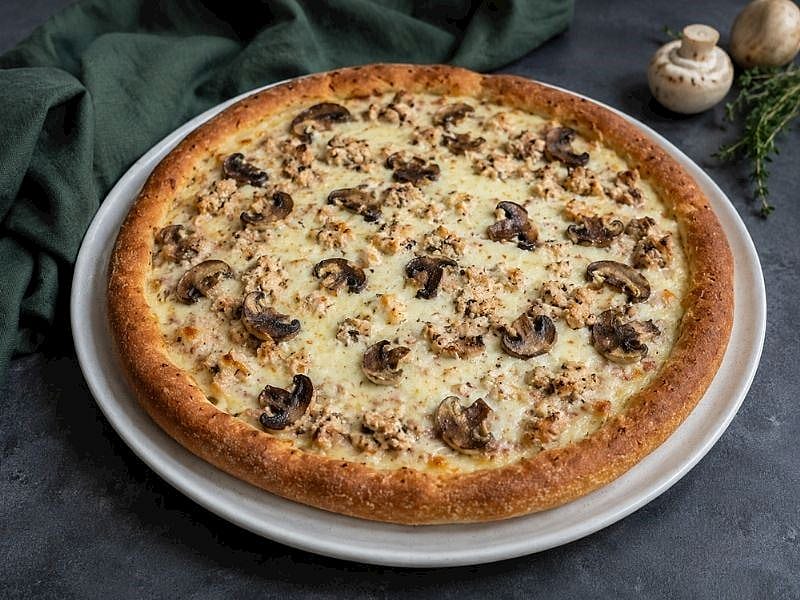 BAYAT PİDEDEN MANTARLI KİŞ TARİFİ