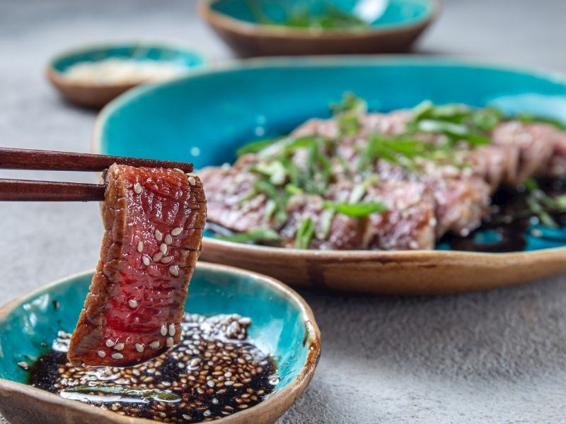 Beef tataki 