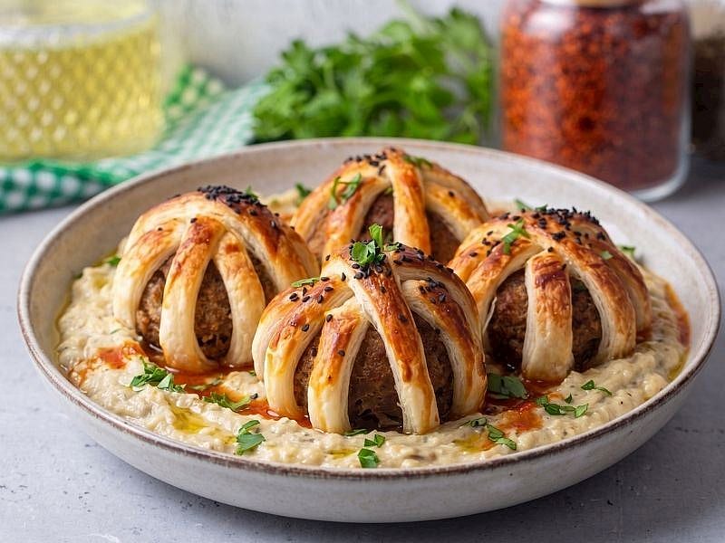 Beğendili Kafes Köfte Tarifi