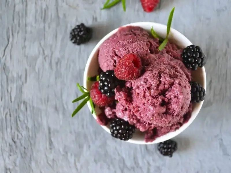 Blackberry Sorbet