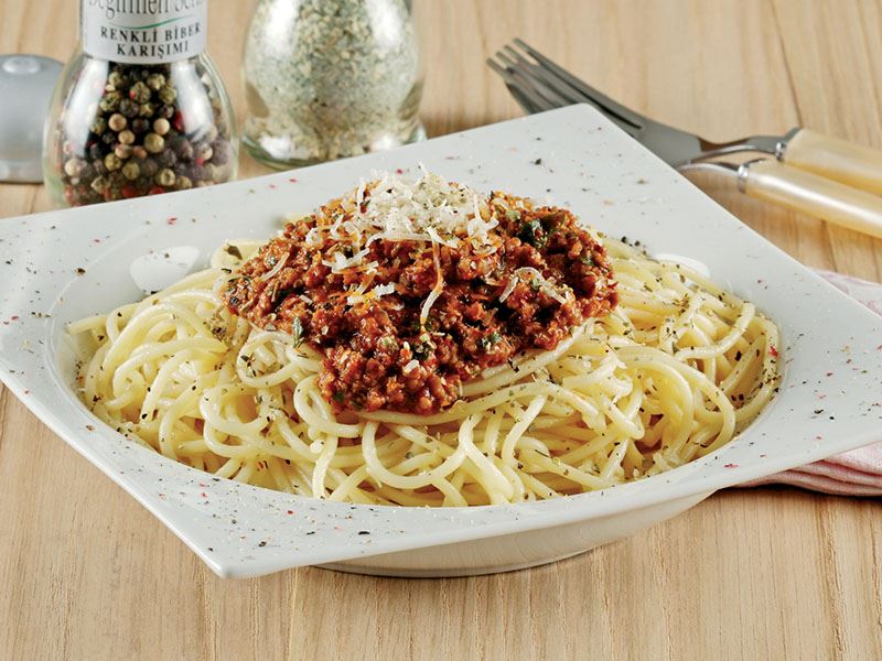 Bolonez soslu spagetti