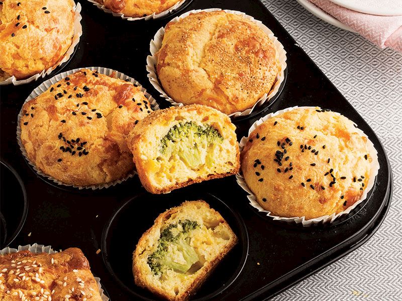 Brokolili muffin