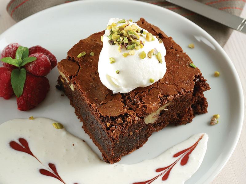 Bitter Çikolatalı Brownie Kek