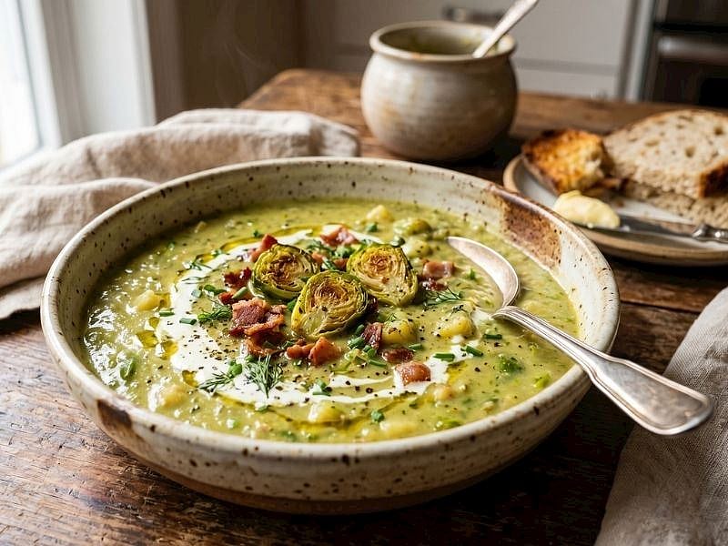 Brüksel Lahanası Çorbası Tarifi