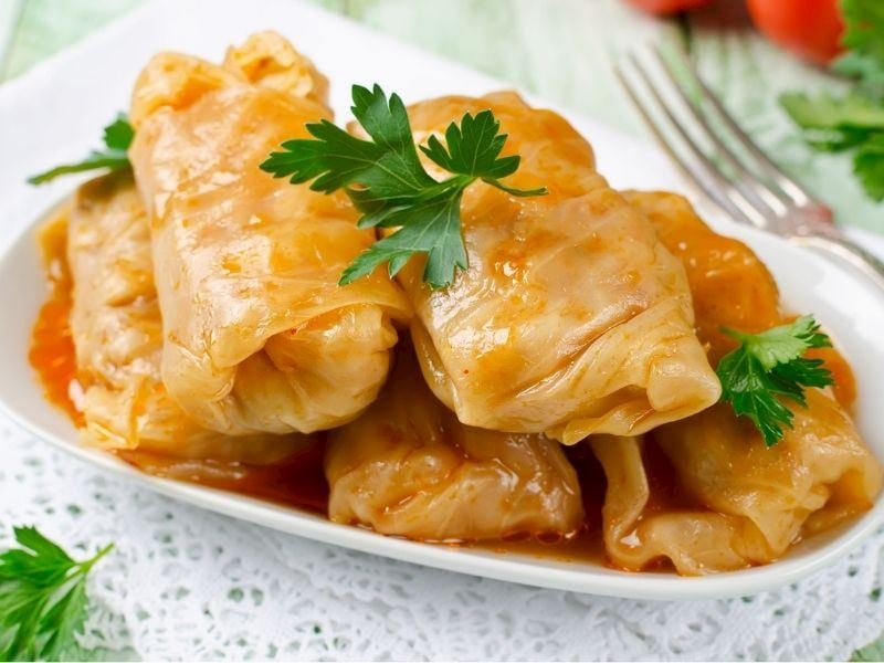 Bulgurlu Lahana Sarması Tarifi 