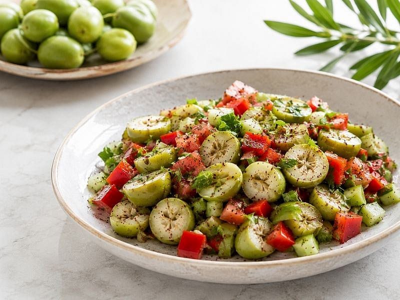 ÇAĞLA SALATASI TARİFİ