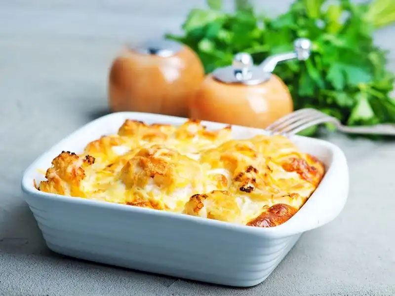 Cauliflower With Bechamel Sauce