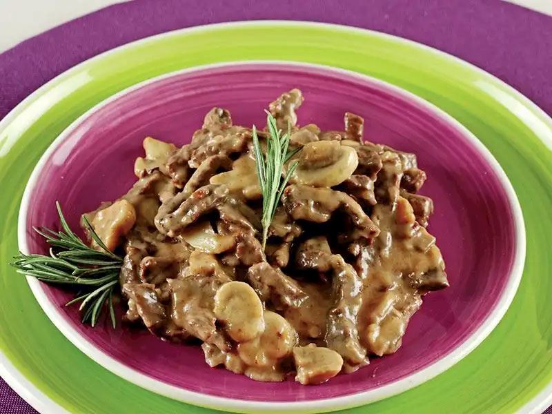 Creamy Beef Sauté