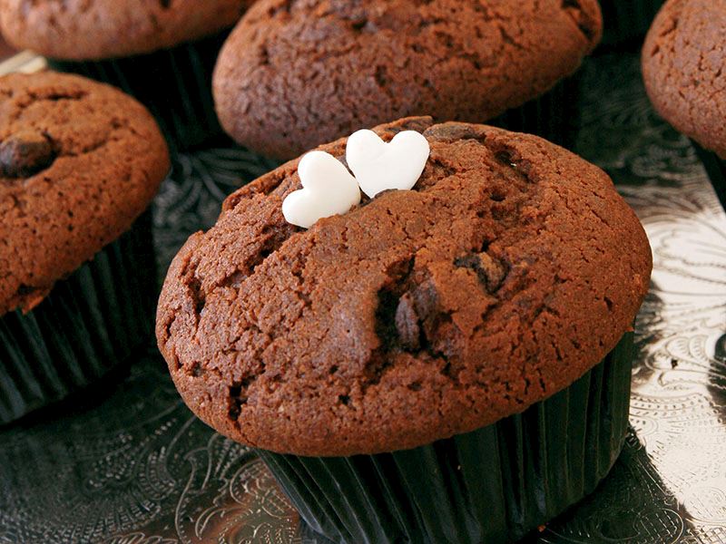 Damla çikolatalı muffin