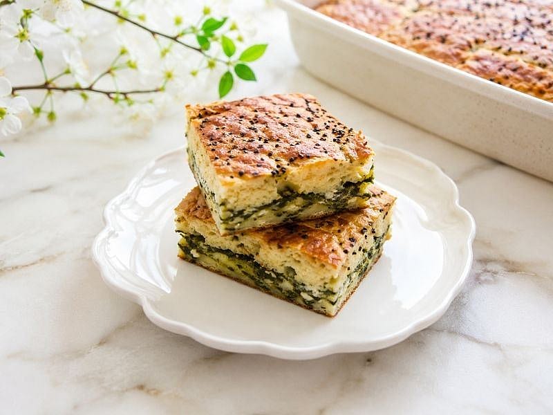 Dışı Çıtır, İçi Yumuşacık Glutensiz Ispanaklı Böre