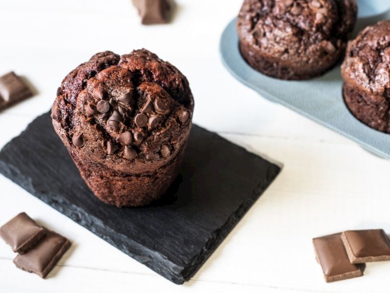 Duble Çikolatalı Muffin Tarifi