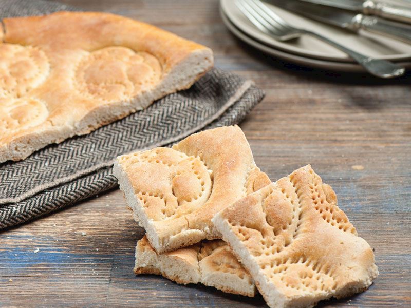 Ekşi mayalı Türkmen ekmeği