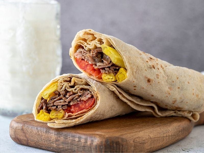 Ev Usulü Patatesli Et Döner Dürüm Tarifi