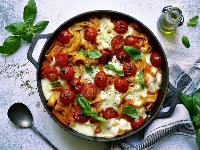 Feta Peynirli Makarna