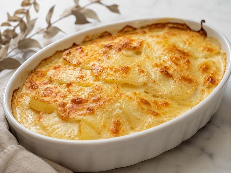 FIRINDA KREMALI PATATES TARİFİ
