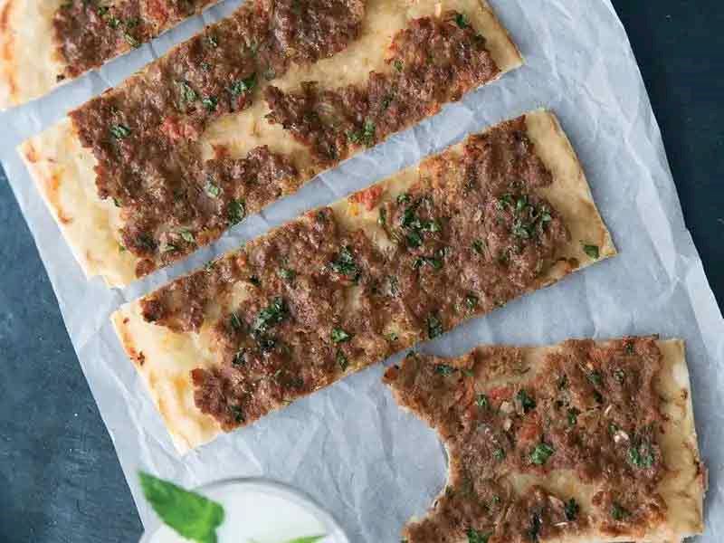 Turkish Ground Beef Pide