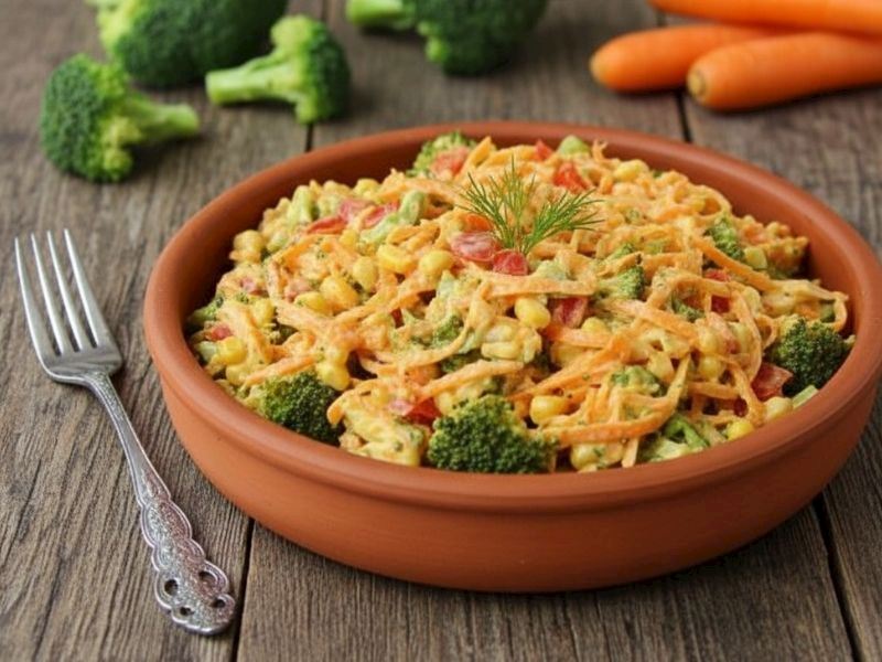 Havuçlu Brokoli Salatası Tarifi