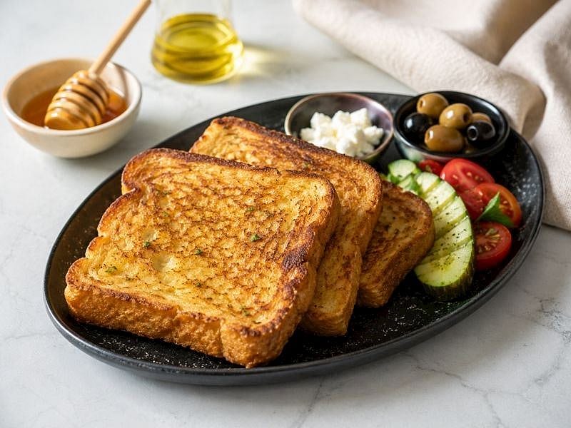 KAHVALTILIK EKMEK KIZARTMASI TARİFİ