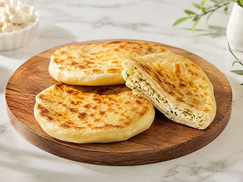Kahvaltılık Peynirli Bazlama Tarifi