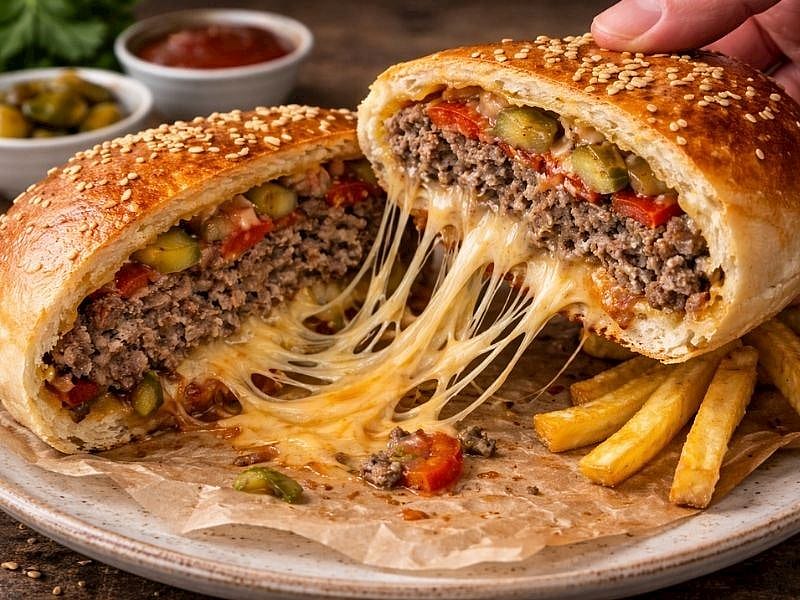 Kapalı Hamburger Tarifi