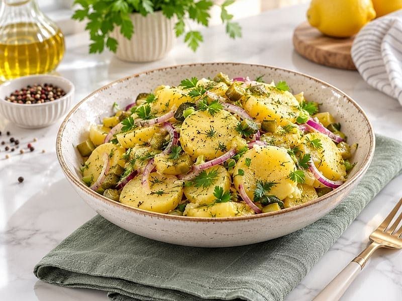 KARTOFFEL SALATA TARİFİ