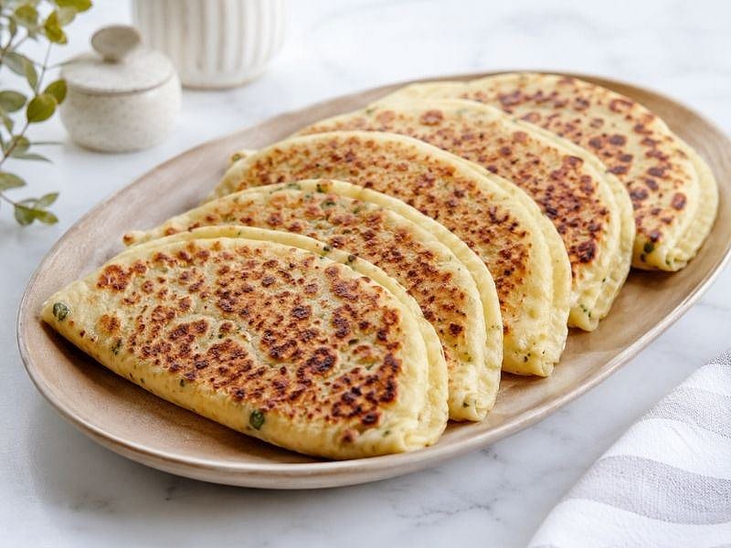 Kaşarlı Patatesli Tava Ekmeği Tarifi