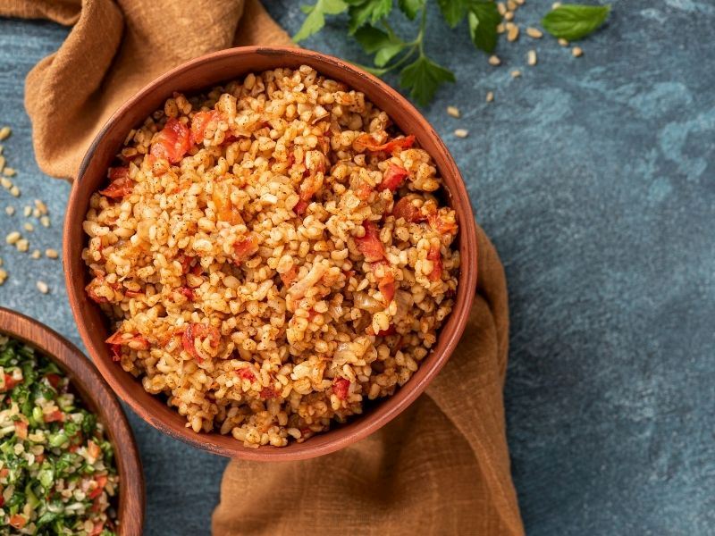 Kaymaklı Bulgur Pilavı Tarifi
