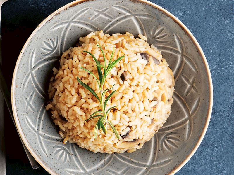 Kepekli pirinç pilavı