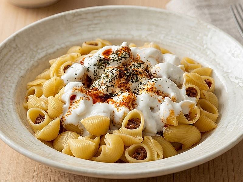 KIYMALI MANTI MAKARNA TARİFİ: PRATİK VE DOYURUCU