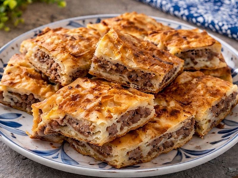 KIYMALI TEPSİ BÖREĞİ TARİFİ