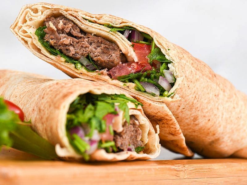 Köfteli Mantarlı Wrap Tarifi