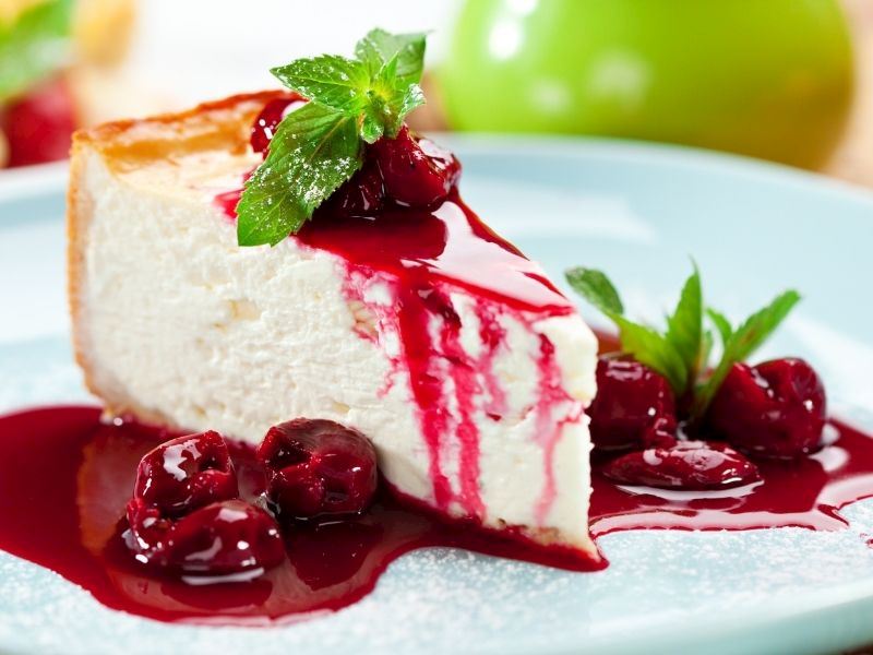 Kolay Vişne Soslu Cheseecake Tarifi