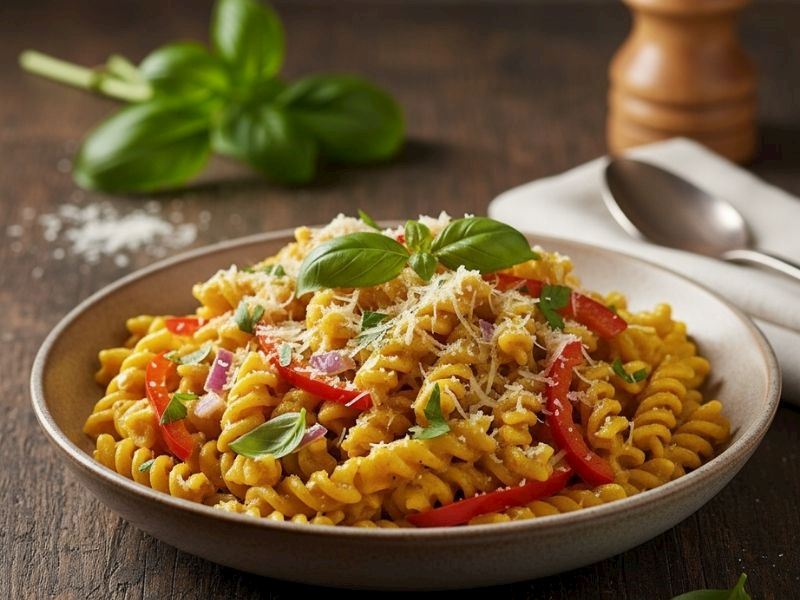 Köri Soslu Makarna Tarifi