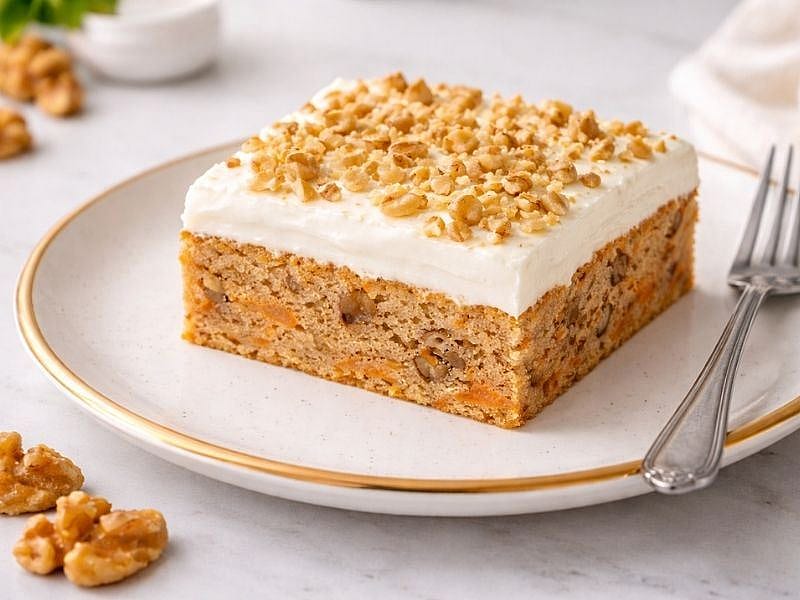 KREMALI HAVUÇLU CEVİZLİ KEK TARİFİ