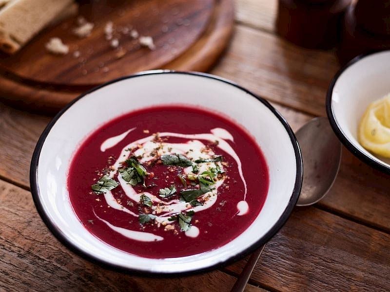 Kremalı Pancar Çorbası Tarifi