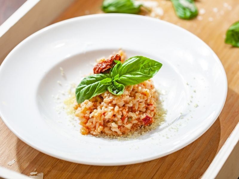 Kurutulmuş Domatesli Risotto