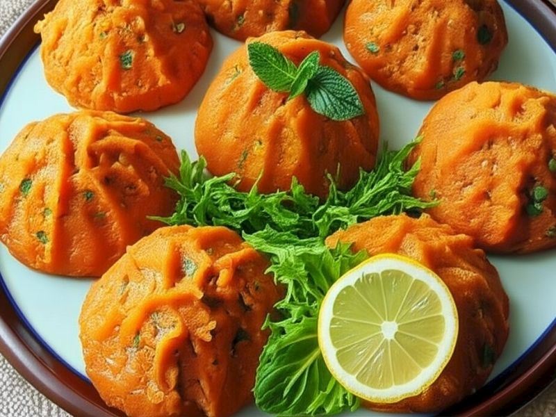 Limon Sıkacağında Mercimek Köftesi