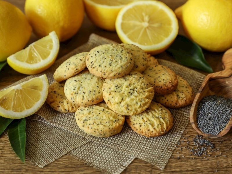 Limonlu Haşhaşlı Kurabiye Tarifi