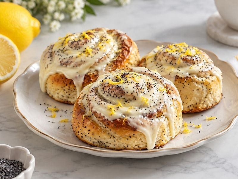 LİMONLU HAŞHAŞLI RULO ÇÖREK TARİFİ