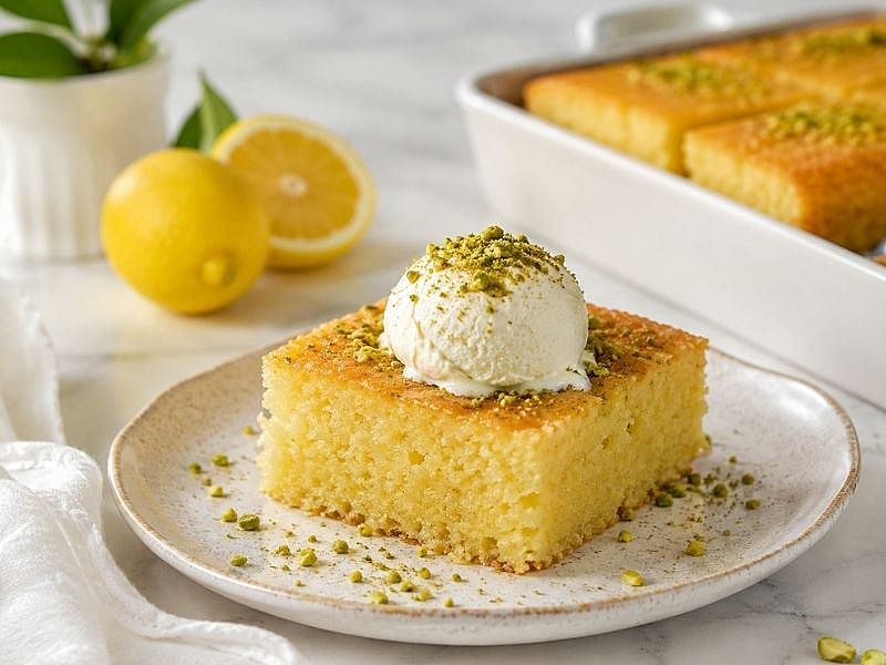 Limonlu Islak Kek