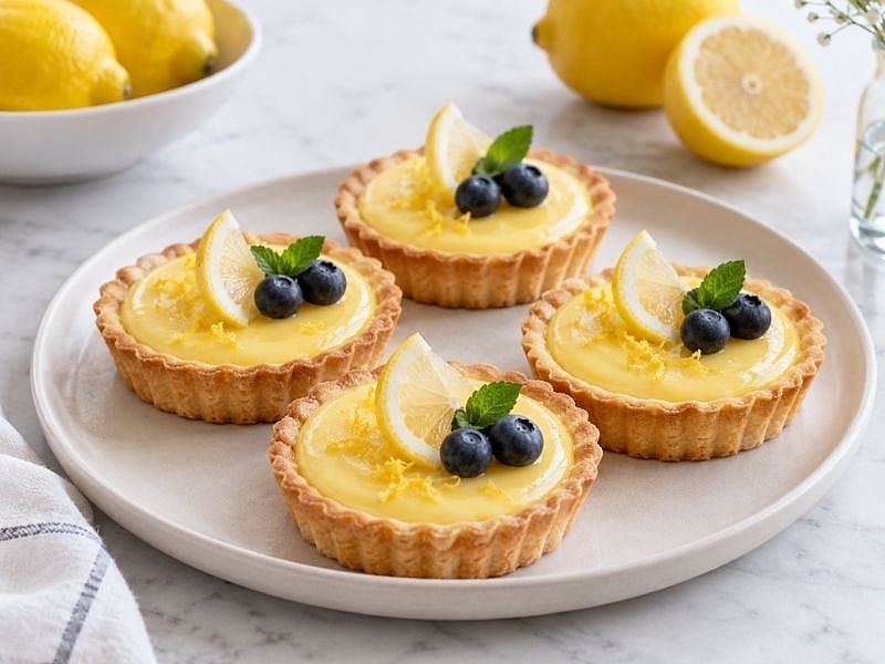 LİMONLU TARTOLET TARİFİ