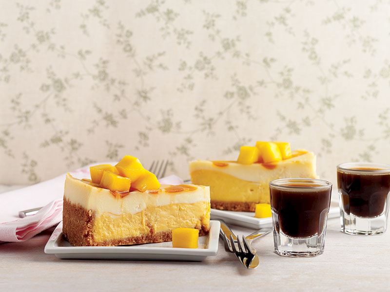Mango Kremalı Cheesecake