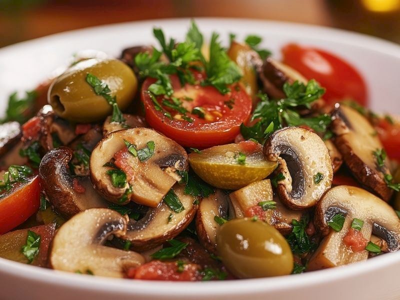 Mantar Salatası Tarifi