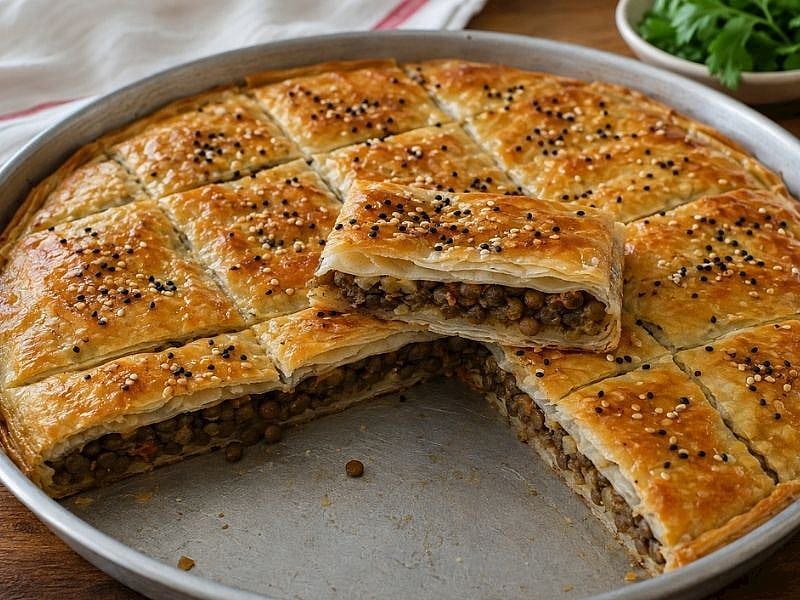 MERCİMEKLİ AÇMA BÖREĞİ TARİFİ