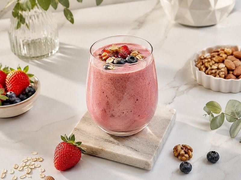 MEYVELİ TOK TUTAN SMOOTHİE TARİFİ