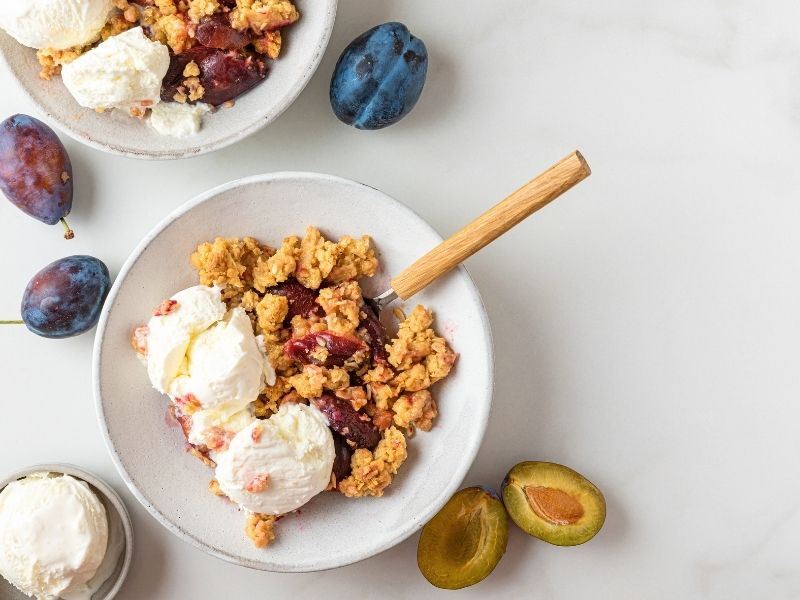 Mürdüm Erikli Crumble