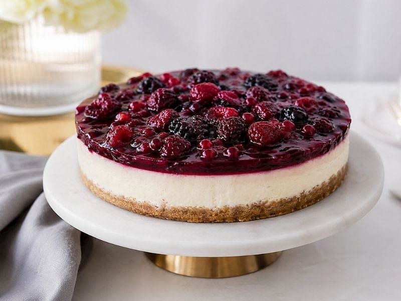 Orman Meyveli Cheesecake Tarifi