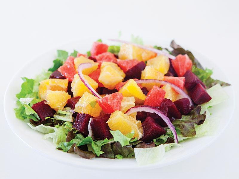 Pancarlı Portakal Salatası