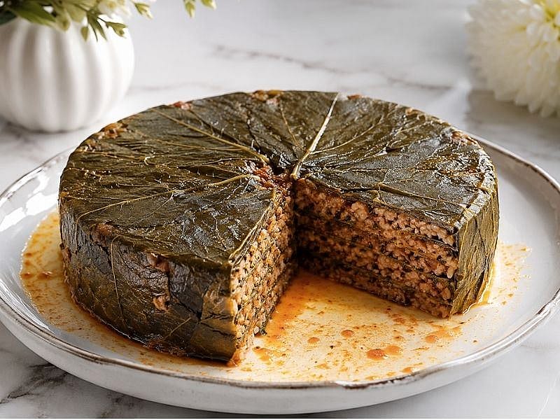 Pasta Gibi Dilim Dilim Sarma Tarifi